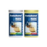 Transbond Marine epoxy adhesive resin and hardener pack designed for high-strength bonding across multiple substrates. This marine grade epoxy provides reliable adhesion for wood, stone, metal, ceramic, and concrete applications. Ideal for boat repair, construction joints, furniture assembly, and waterproof bonding where durability and chemical resistance are essential.